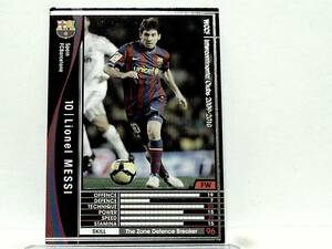 WCCF 2009-2010 黒 リオネル・メッシ　Lionel Messi No.10 FC Barcelona Spain 09-10 Special Card #319