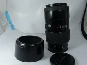 ソニーαミノルタ75-300㎜F4.5-5.6マクロ フード付 美品★★★★