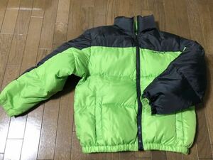 ★NAUTICA DOWN JACKET ノーティカ ダウンジャケット★KIDS キッズ 子供用★グリーン 黒★