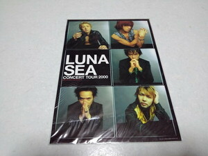 ●　ルナシー　LUNA SEA　【　TOUR 2000　ステッカー 2枚セット　】　未開封新品♪