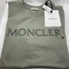 モンクレール　MONCLER レディース　半袖　ロゴ刺繍　tシャツ