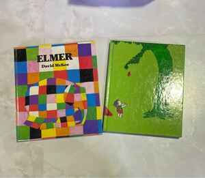 【中古品】洋書絵本 The Giving Tree　洋書　英語絵本　大きな木 ゾウのエルマー ELMER David Mckee P