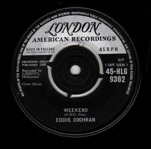 英7 Eddie Cochran Weekend / Cherished Memories 45HLG9362 LONDON /00080