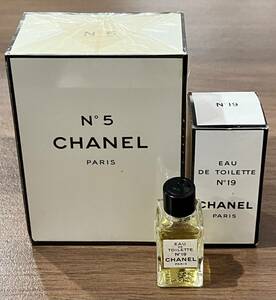 CHANEL シャネル香水 N°5（未開封） /N°19 （5ml） 香水 オードトワレ 2個セット