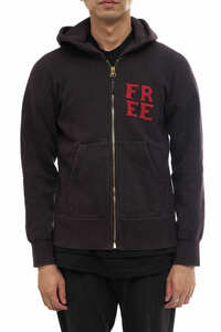 VISVIM ビズビム その他ジャケット VINTAGE APPLIQUE ZIP HOODY 0116205010030 スウェットパーカー フード付き ヴィンテージ加工