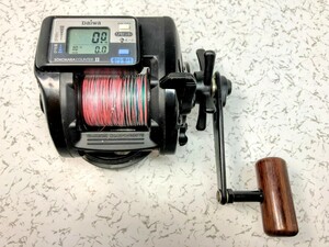 【動作確認済】ダイワ タナセンサーX350 / DAIWA TANASENSOR / カウンター付両軸リール / 船釣りやカセ釣りに