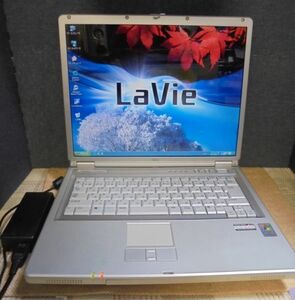 15型　NEC Lavie PC-LL350BD　WindowsXP & Me デュアルブート／現状動作