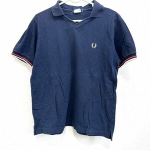 FRED PERRY フレッドペリー ポロシャツ 半袖 ネイビー◎16-27