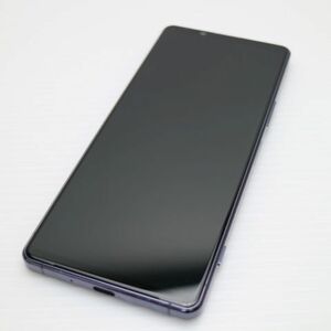 超美品 SO-51A Xperia 1 II パープル スマホ 白ロム 中古 あすつく 土日祝発送OK