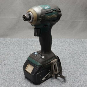 【工具等】makita（マキタ）　18V　充電式インパクトドライバ TD170D　中古品