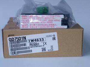 新品★MITSUBISHI/三菱電機 シーケンサ 　QD75D1N 　PLC　保証付き 　