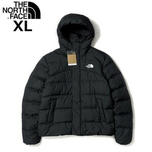 1円～!売切!【正規新品】THE NORTH FACE◆BALTIC DOWN PUFFER HOODIE ダウン US限定 男女兼用 アウトドア キャンプ 防寒(XL)黒 190122-100