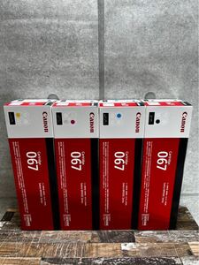 【0710】Canon（キャノン）純正 トナー カートリッジ 067 ４色セット（シアン・マゼンタ・イエロー・ブラック）新品未開封