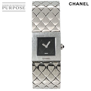 シャネル CHANEL マトラッセ H0009 ヴィンテージ レディース 腕時計 ブラック クォーツ ウォッチ Matelasse 90263562