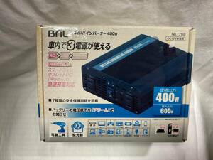 未開封未使用品★大橋産業 BAL 3WAYインバーター 400W/No.1758/DC12V車専用【長期保管品】