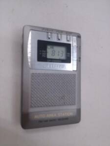 aiwa アイワ ポケットラジオ FM/AM CR-DS600M 中古。