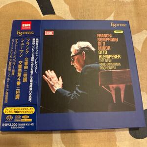 エソテリック ESOTERIC SACD クレンペラー／フィルハーモニア管ほか　フランク 交響曲ニ短調、シューマン 交響曲第４番