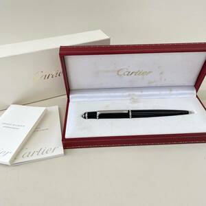 Cartier/カルティエ ディアボロボールペン ST180010 ツイスト式 元箱付 ◆　9453