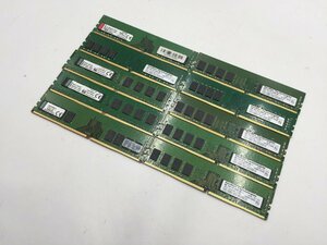 ♪▲【SanMax 他】デスクトップ用 メモリ 8GB DDR4 部品取り 10点セット まとめ売り 1119 13