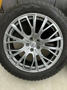 LEHRMEISTER レアマイスター L-Fファースト 235/55R20 YOKOHAMA iceGUARD G075 20系　レクサス　RX 450hで使用　手渡し限定　横浜