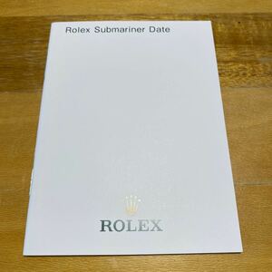 3511【希少必見】ロレックス サブマリーナ 冊子 取扱説明書 2010年度版 ROLEX SUBMARINER 冊子