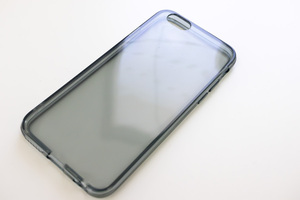 訳あり 傷あり 新品 TPU iPhone6 iPhone6s ケース ブラッククリア 透明 柔らかい