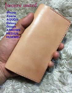 全機種対応　leather smart phon case Wild スマホケース　ワイルド