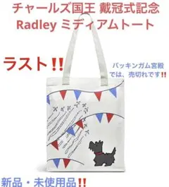 Radley（ラドリー）チャールズ国王戴冠式記念⭐️ ミディアムキャンバストート❗️