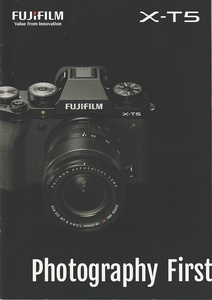 フジフイルム Fujifilm X-T5/Photography First の カタログ/2023.1(未使用美品)