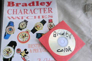 即決　ディズニー　● ミッキーマウス 　● Bradley Character Watches & Clocks　● CD　 PDF