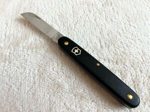 VICTORINOX(ビクトリノックス)フローリストナイフ　黒　【未使用品】　商品No. CD92-5021-6 ③