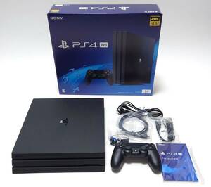 【中古（正常動作確認済）】【PlayStation4 Pro】Sony（ソニー）　PlayStation4 Pro（CUH-7200BB01）