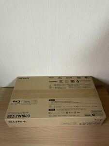 【新品保証付】SONY ソニー　BDZ-ZW1800ブルーレイレコーダー
