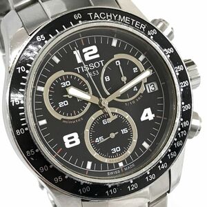 美品 TISSOT ティソ 腕時計 T039417 クオーツ アナログ ラウンド カレンダー クロノグラフ 電池交換済み 動作確認済み