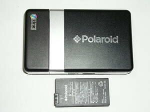 6061●● Polaroid PoGoインスタントモバイルプリンター ブラック、Model CZJ-10011B ●