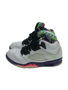 NIKE◆AIR JORDAN 5 RETRO_エアジョーダン 5 レトロ/27.5cm/WHT