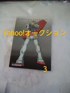 機動戦士ガンダム クロニクル２/トレカ/ガンダムヒストリーカード/１ of ９/ガンダム/第２版