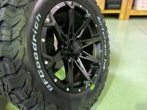 4本セット フォース デナリ DENALI 18x8.0J 6/139.7 +15 MBKM BFグッドリッチ オールテレーン T/A KO2 265/65R18 WL プラド FJクルーザー