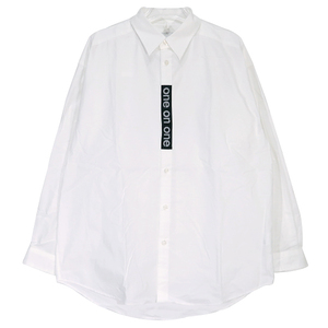 WTAPS ダブルタップス x UNDERCOVER アンダーカバー 22SS JT/LS/COTTON. BROADCLOTH.UNDERCOVER 221ZUUCD-SHM01S ブロードクロス シャツ