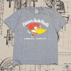 USED アメリカン ウッドペッカー GILDAN Tシャツ M ユーズド