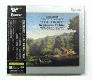 【未開封】ESOTERIC　リヒテル　シューベルト《ます》《さすらい人》ボロディン四重奏団員　ESSW-90293