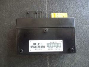 3360 GH-A307CC プジョー307 VF33BR 電装品 サンルーフ コンピューター ユニット CPU DELPHI 9651488980