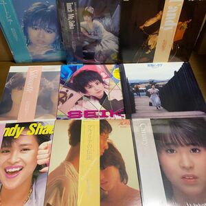 松田聖子 LP レコード 9枚セット アイドル 邦楽ポップス シティポップ Canary/Candy/ユートピア/夏服のイブなど