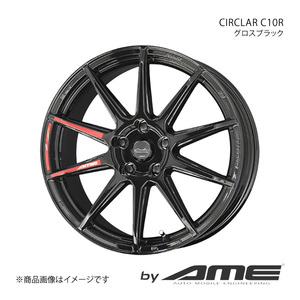 CIRCLAR C10R アルミホイール1本 ブーン M7#0S(2016/4～)【16×6.5J 4-100 +45 グロスブラック】 共豊