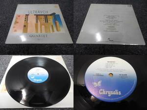 ULTRAVOX・QURTET (輸入盤) 　 　 LP盤・FV41394