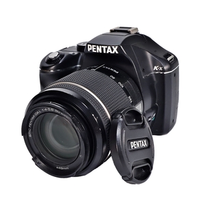 PENTAX K-x SR smc PENTAX-DAL 1:4-5.6 50-200mm ED WR ペンタックス デジタル一眼レフカメラ ブラック レンズ 難有り_ZFC_B0904-F01B