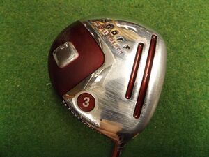 【税込】2933 ONOFF FAIRWAY ARMS AKA 2016 3W 15° RODDIO PENTACROSS W-6BA S リシャフト カバー無 グローブライド オノフ .909723