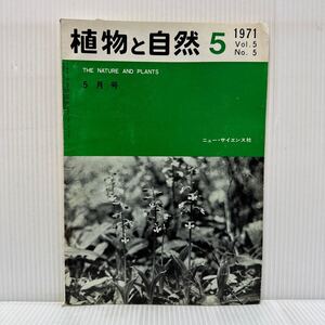 植物と自然 1971年5月号★平林寺のクマザサ/エビネ/ツルカノコソウ/山菜の楽しみの栽培/日本の笹/ニュー・サイエンス社