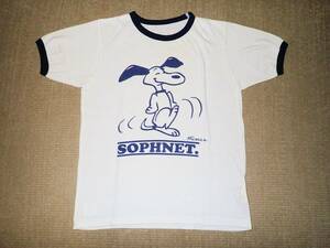 4★ 新品 初期 SOPHNET ソフネット × PEANUTS スヌーピー Tシャツ Lサイズ SOPH ソフ スヌーピー ピーナッツ ★ goodenough グッドイナフ