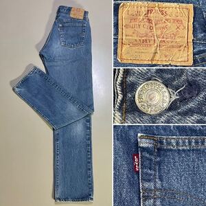 1980s Levi’s 501 (オールドタイプ) Made in USA Size W29 L34